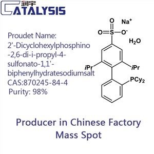 2'-дициклохексилфосфино-2,6-ди-и-пропил-4-сулфонато-1,1'-бифенилхидрат натриева сол